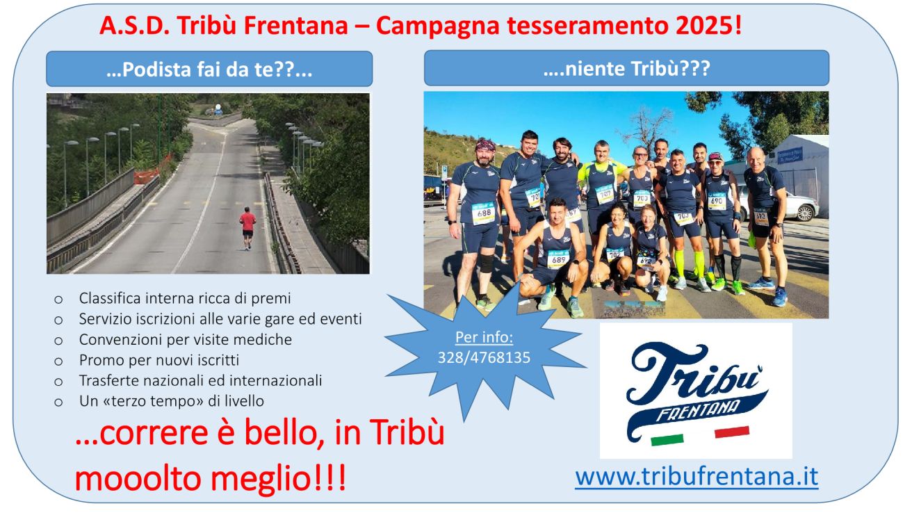 Campagna tesseramento 2024 Trib Frentana